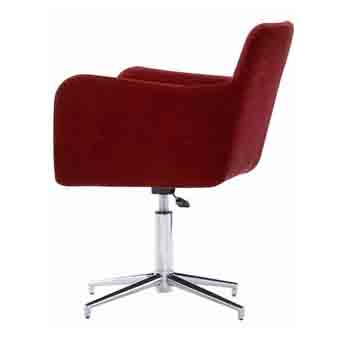 OA辦公室洽談椅-奇碁OA辦公家具(KI-F6205(紅))