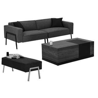 OA辦公室沙發-KIGIA奇碁OA辦公家具(KI-523)